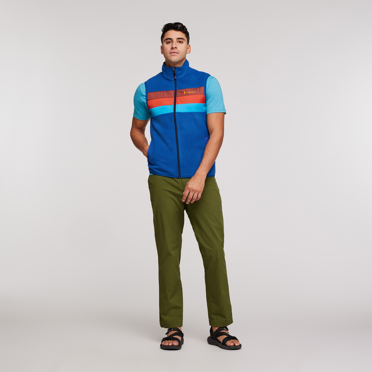 Teca Fleece Vest Men's | Cozy Outdoor Layer