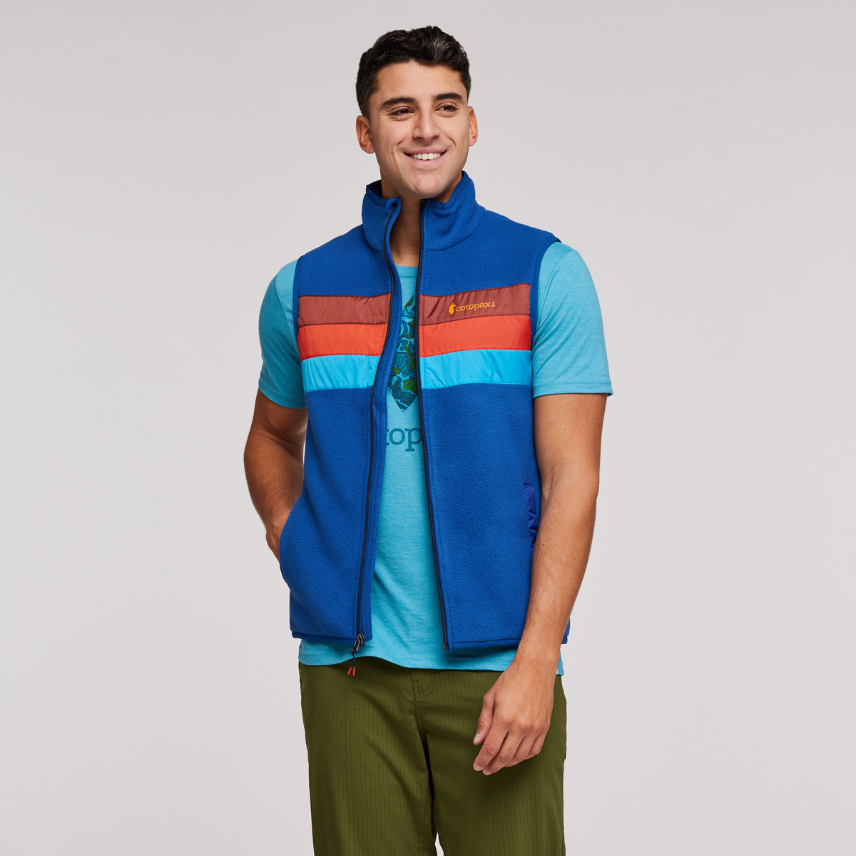 Teca Fleece Vest Men's | Cozy Outdoor Layer