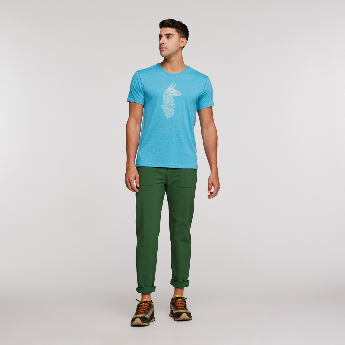 Topo Llama T-Shirt Men's | Comfortable Outdoor Top