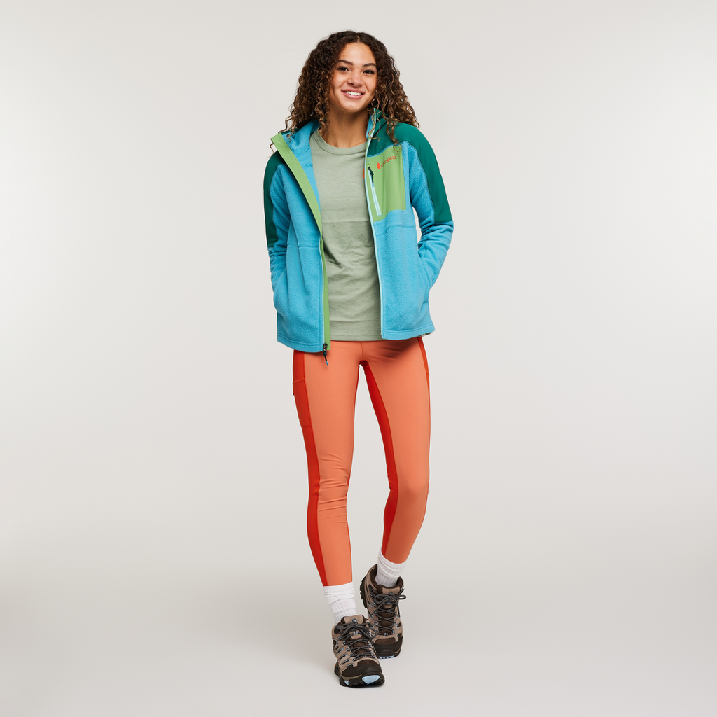 Abrazo Fleece Hooded Full-Zip Jacket Women's | Cozy Outdoor Layer