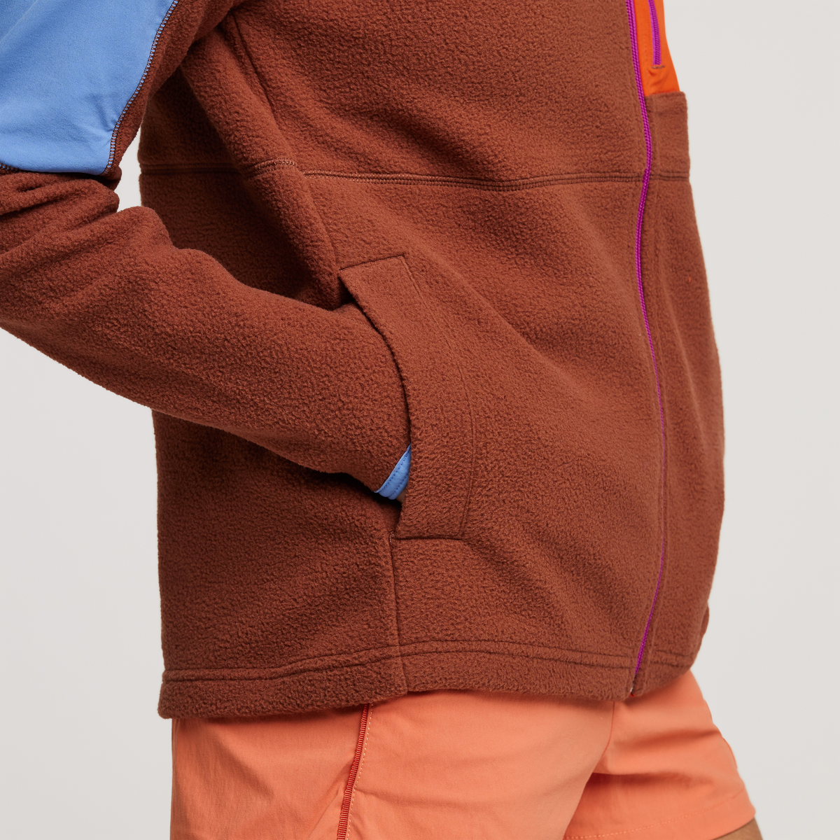 Abrazo Hooded Full-Zip Fleece Jacket Men's | Cozy Outdoor Layer