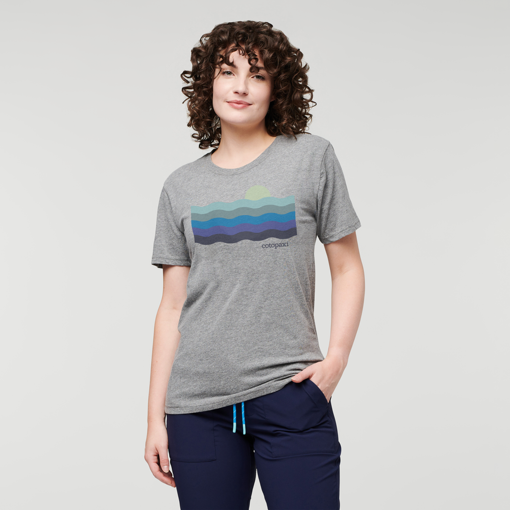 Disco Wave T-Shirt Women's | Comfortable Outdoor Top