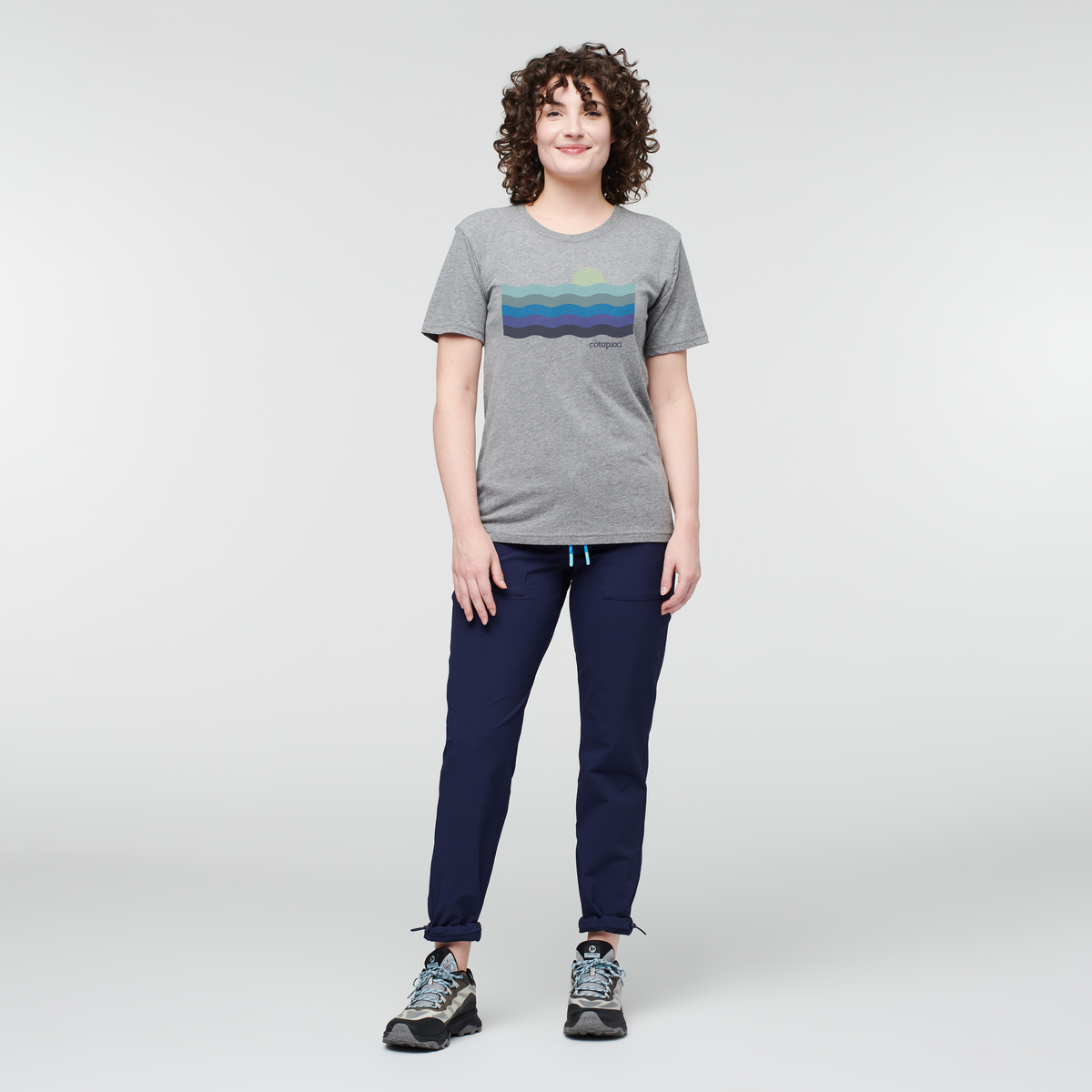 Disco Wave T-Shirt Women's | Comfortable Outdoor Top