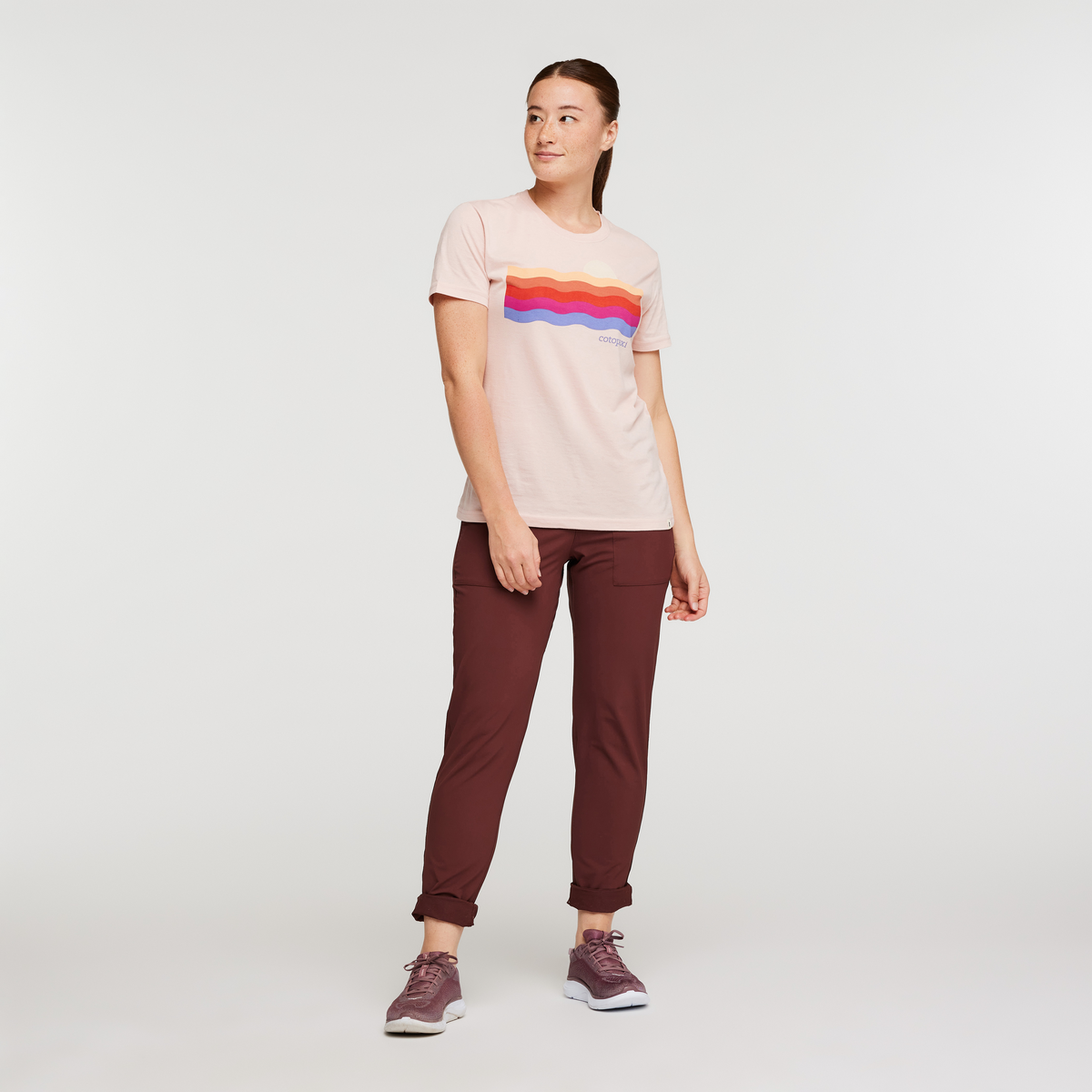 Disco Wave T-Shirt Women's | Comfortable Outdoor Top