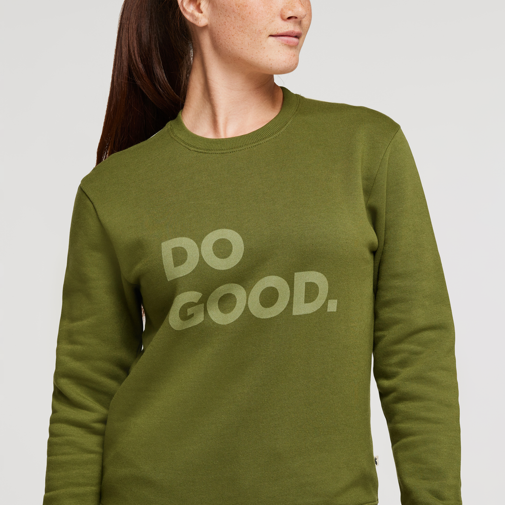 Do Good Crew Sweatshirt Women's | Comfortable Everyday Layer
