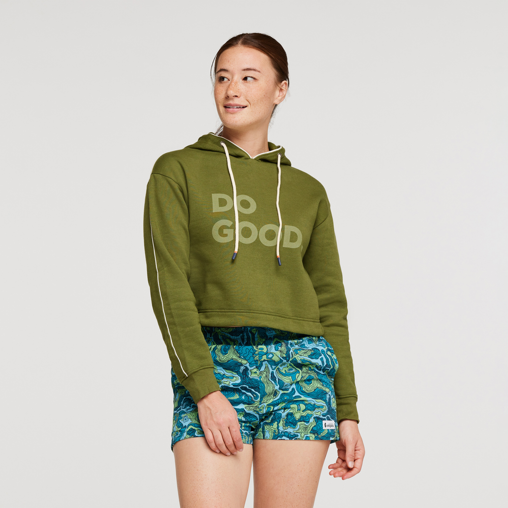Do Good Crop Sweatshirt Women's | Comfortable Everyday Layer