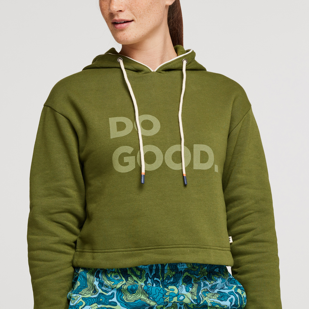 Do Good Crop Sweatshirt Women's | Comfortable Everyday Layer
