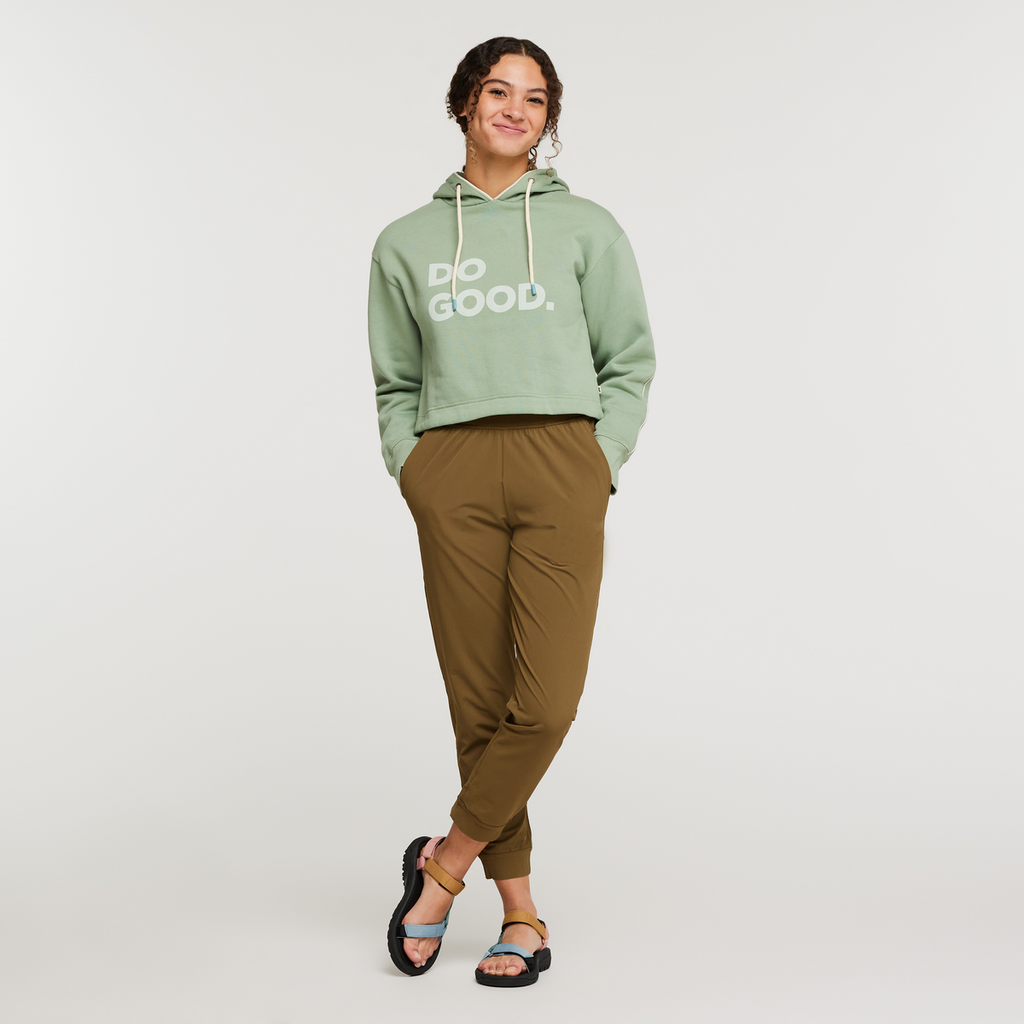 Do Good Crop Sweatshirt Women's | Comfortable Everyday Layer