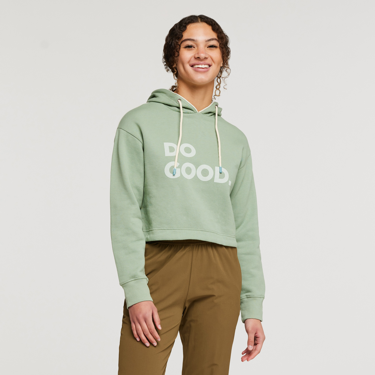 Do Good Crop Sweatshirt Women's | Comfortable Everyday Layer
