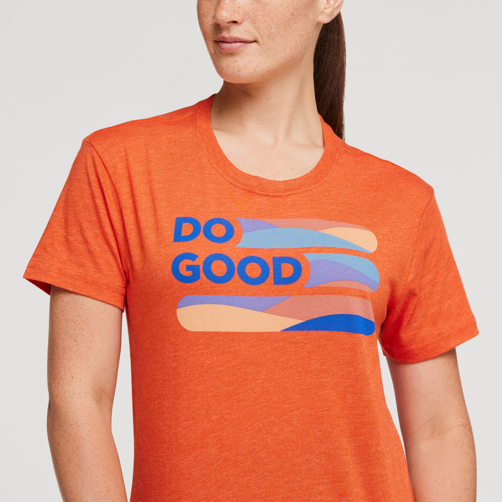 Do Good Stripe T-Shirt Women's | Comfortable Outdoor Top