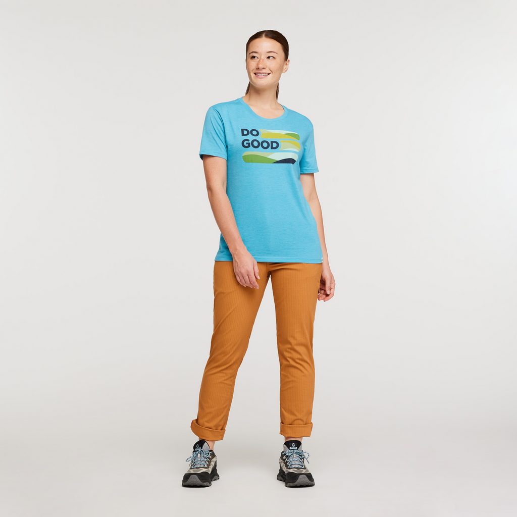 Do Good Stripe T-Shirt Women's | Comfortable Outdoor Top