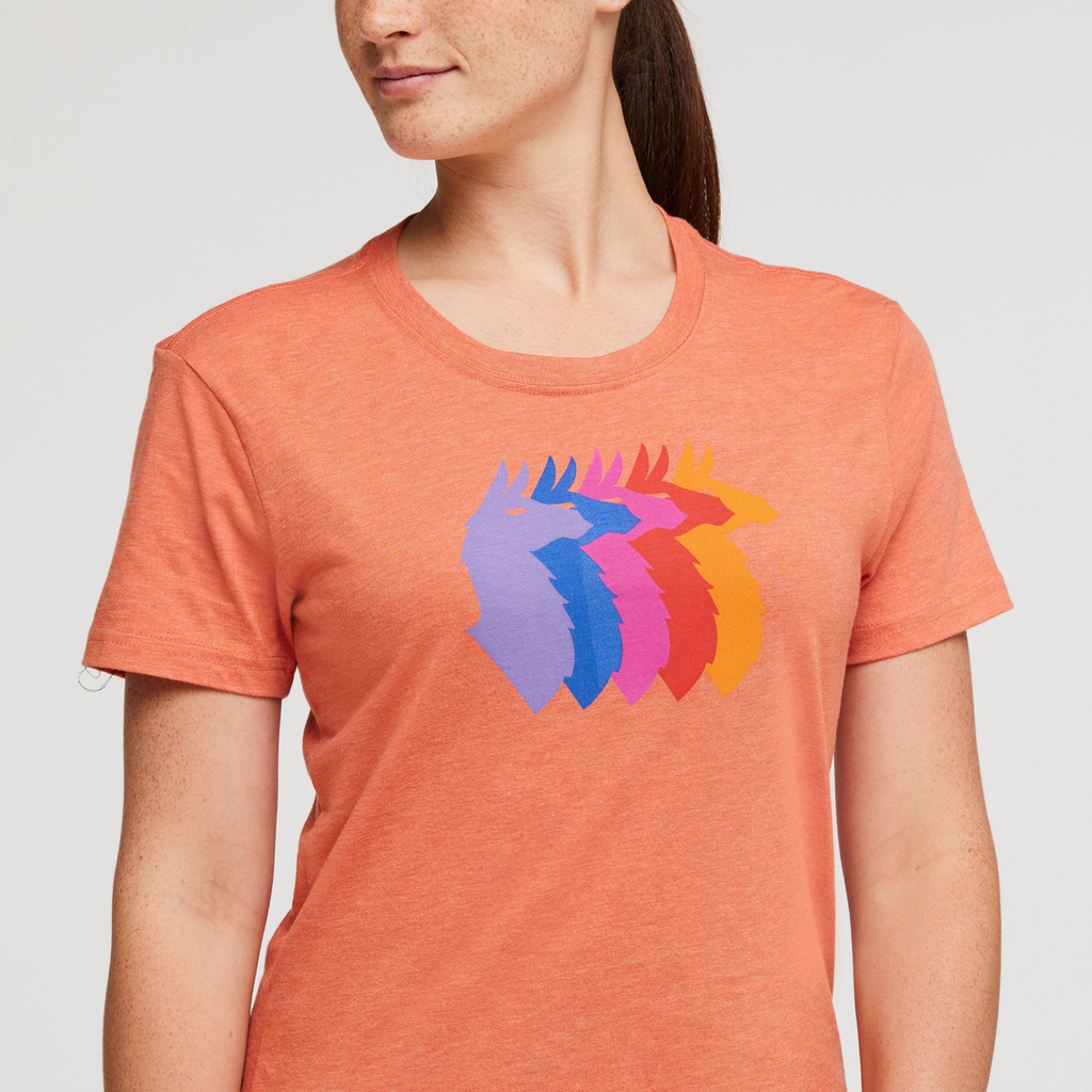 Llama Sequence T-Shirt Women's | Comfortable Outdoor Top