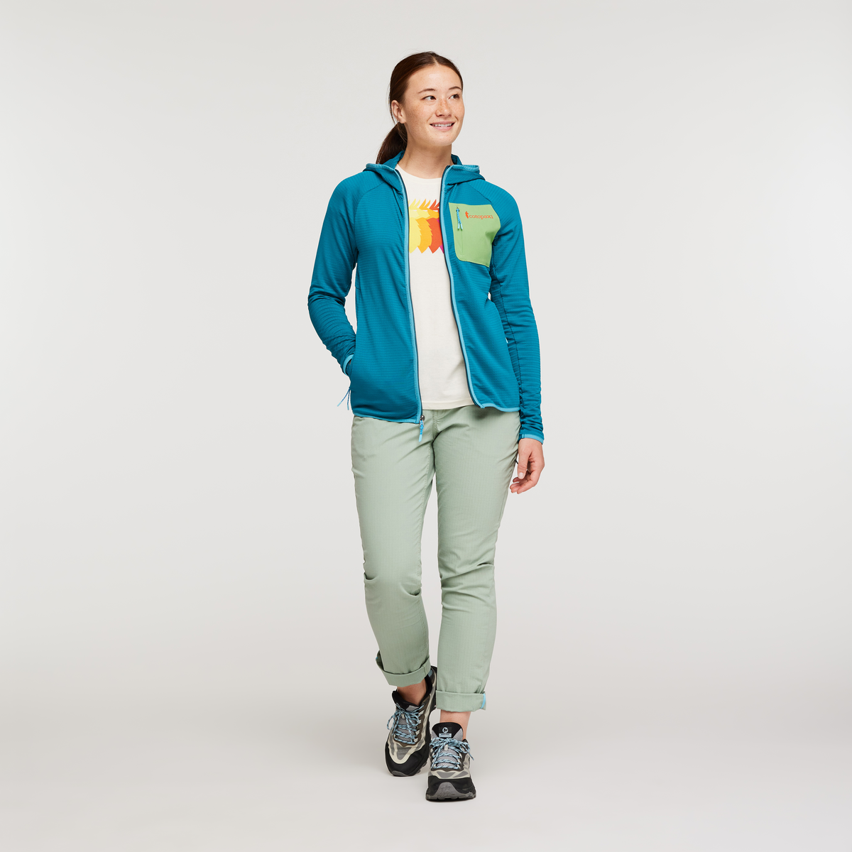 Otero Fleece Full-Zip Hooded Jacket Women's | Cozy Outdoor Layer