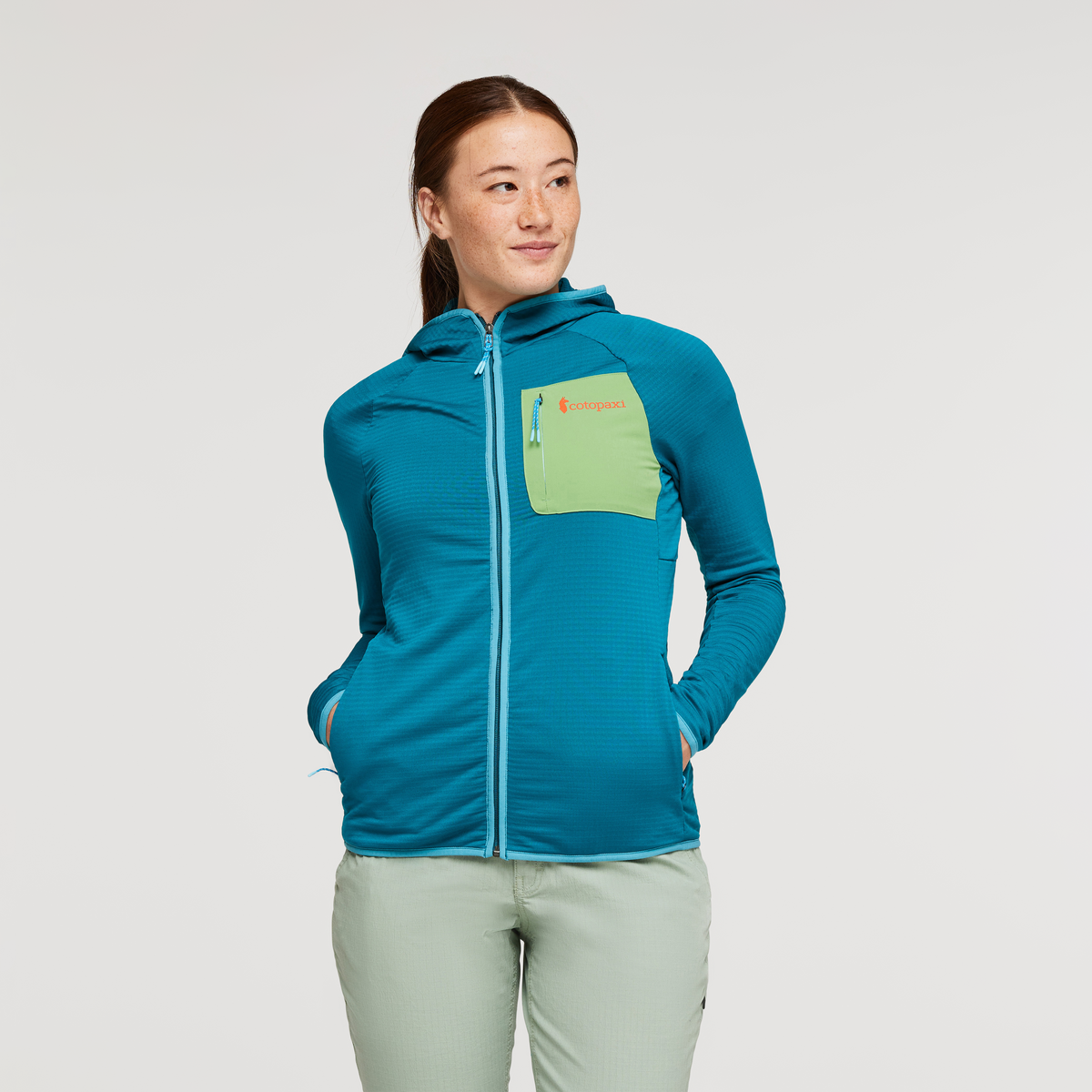 Otero Fleece Full-Zip Hooded Jacket Women's | Cozy Outdoor Layer