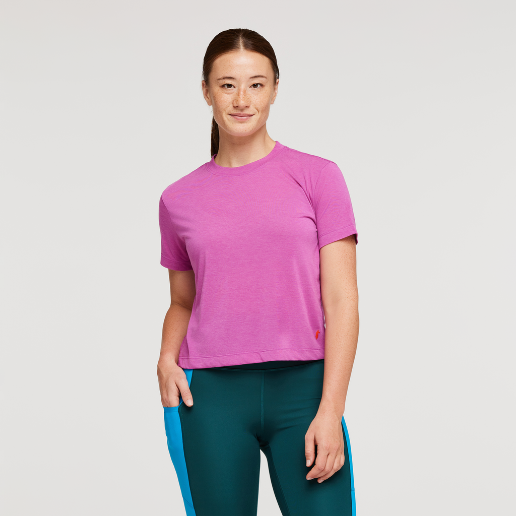 Paseo Travel Crop T-Shirt Women's | Comfortable Outdoor Top