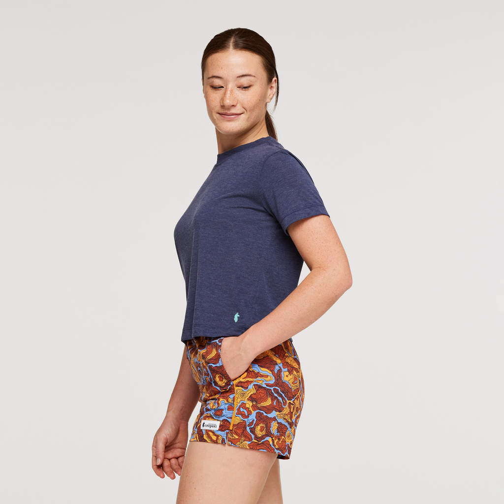 Paseo Travel Crop T-Shirt Women's | Comfortable Outdoor Top