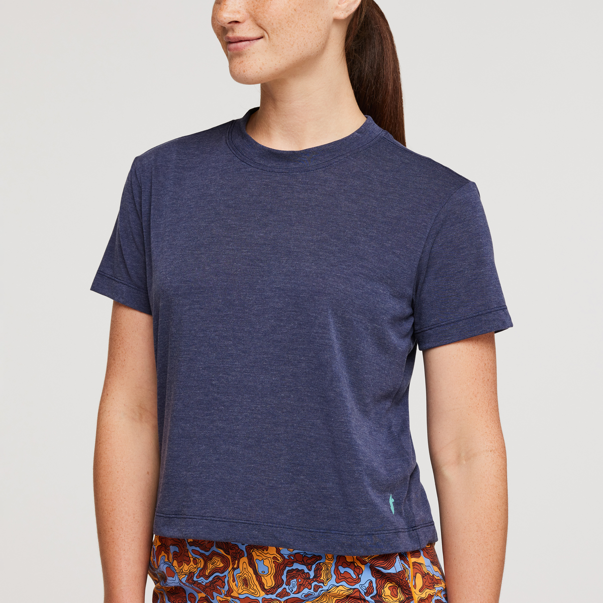 Paseo Travel Crop T-Shirt Women's | Comfortable Outdoor Top