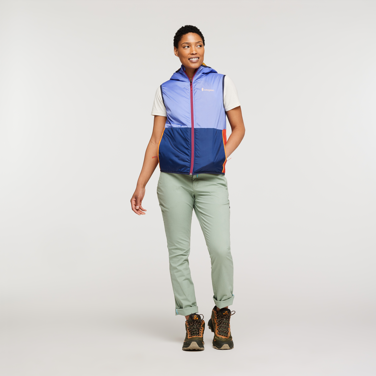 Teca Calido Reversible Hooded Vest Women's | Lightweight Layer