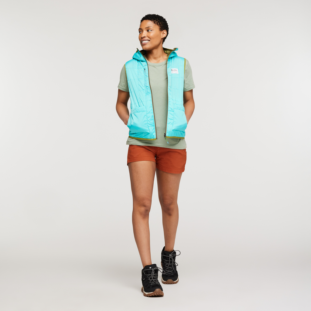 Teca Calido Reversible Hooded Vest Women's | Lightweight Layer