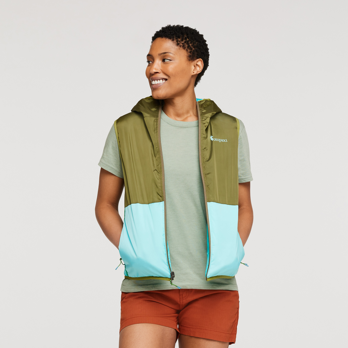 Teca Calido Reversible Hooded Vest Women's | Lightweight Layer