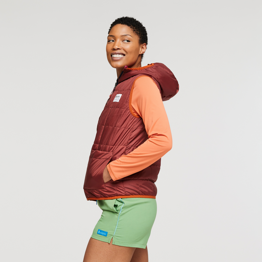 Teca Calido Reversible Hooded Vest Women's | Lightweight Layer