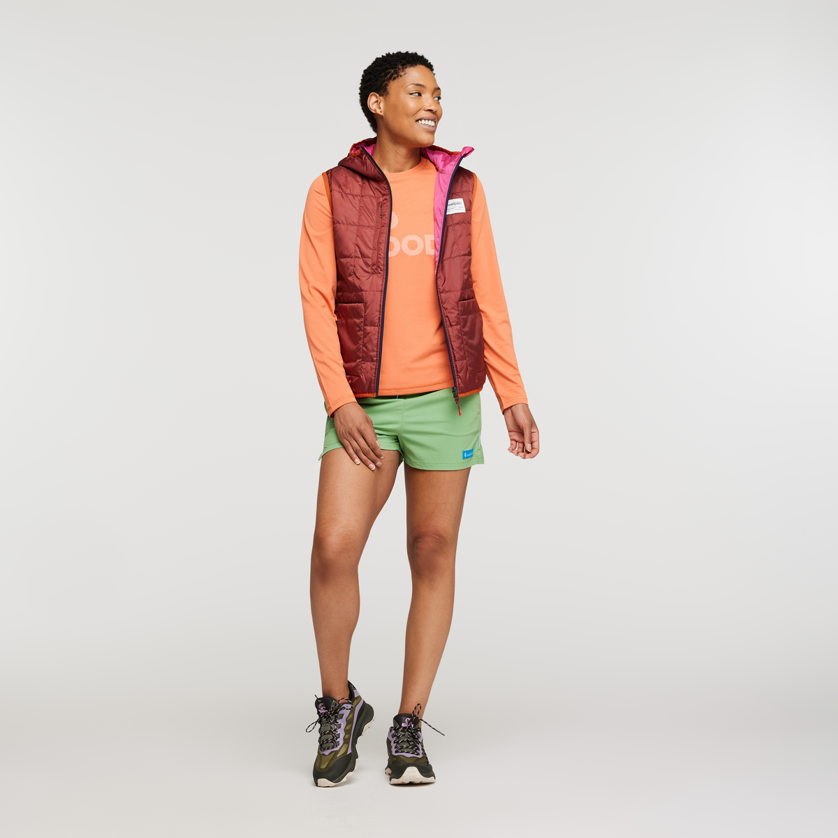 Teca Calido Reversible Hooded Vest Women's | Lightweight Layer