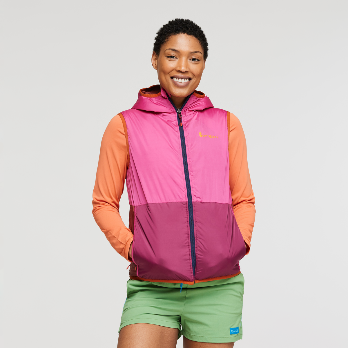 Teca Calido Reversible Hooded Vest Women's | Lightweight Layer