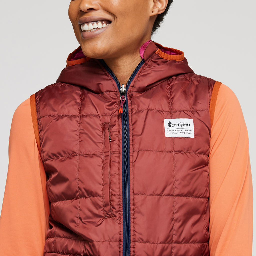Teca Calido Reversible Hooded Vest Women's | Lightweight Layer