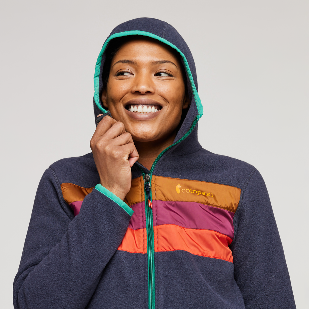 Teca Fleece Hooded Full-Zip Jacket Women's | Cozy Outdoor Layer