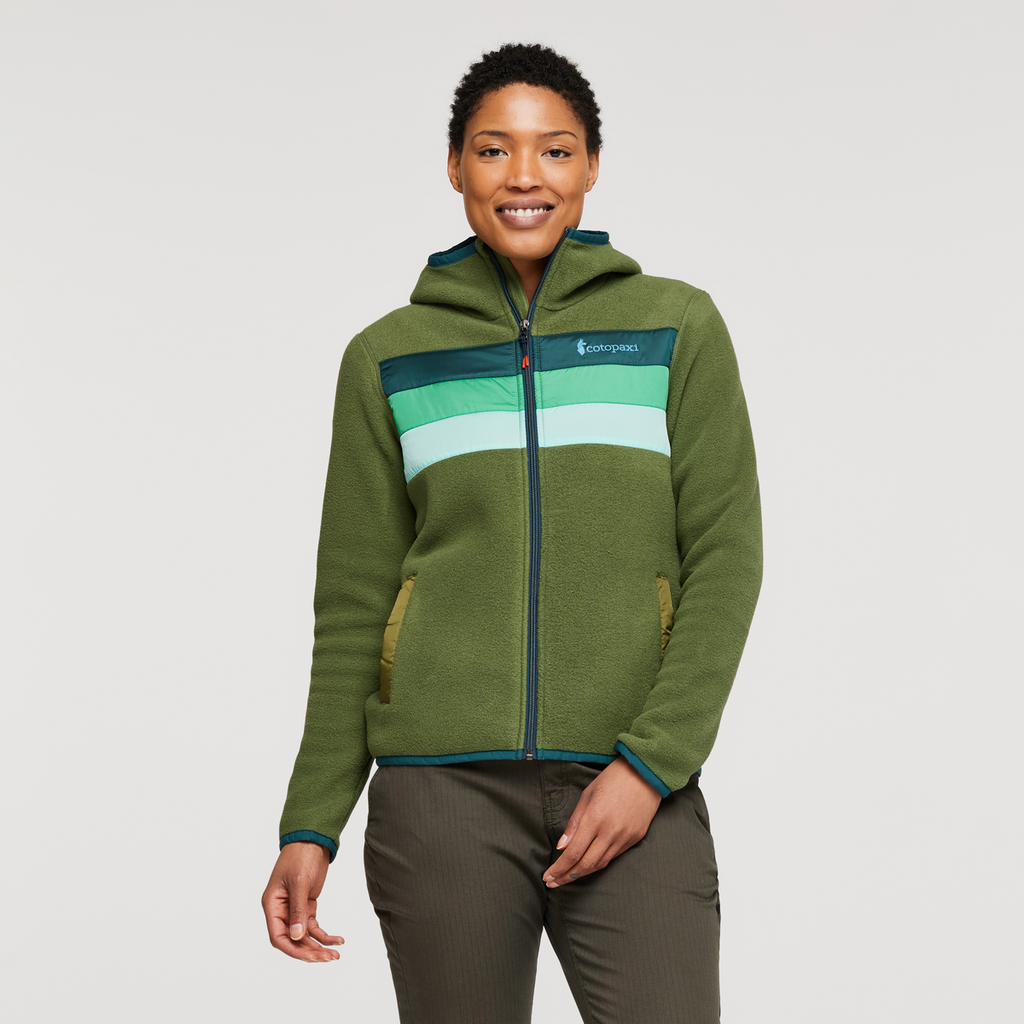 Teca Fleece Hooded Full-Zip Jacket Women's | Cozy Outdoor Layer