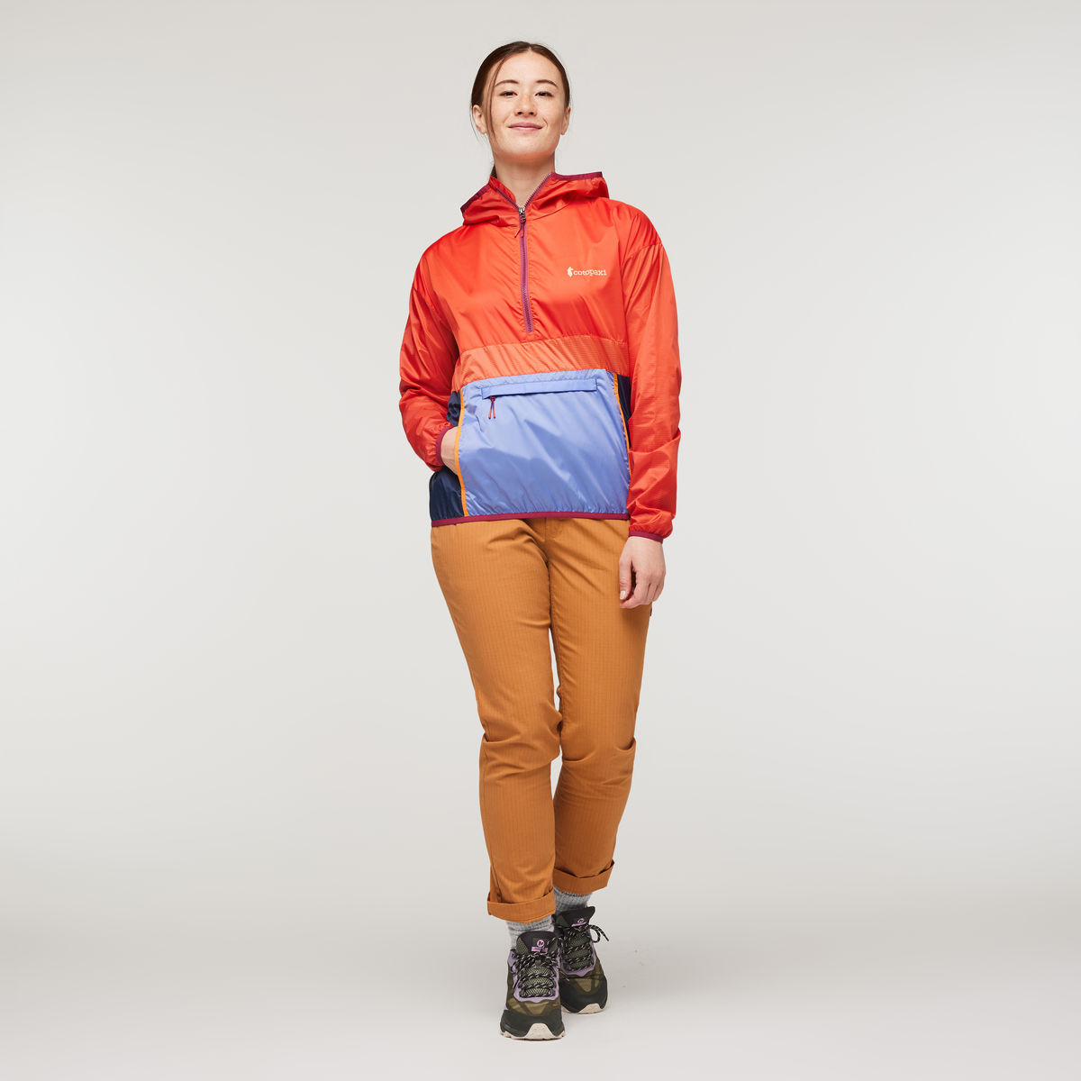 Teca Half-Zip Windbreaker Women's | Versatile Outdoor Layer