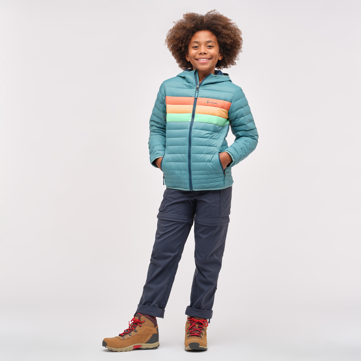 Fuego Hooded Down Jacket Kids' | Warm Outdoor Layer