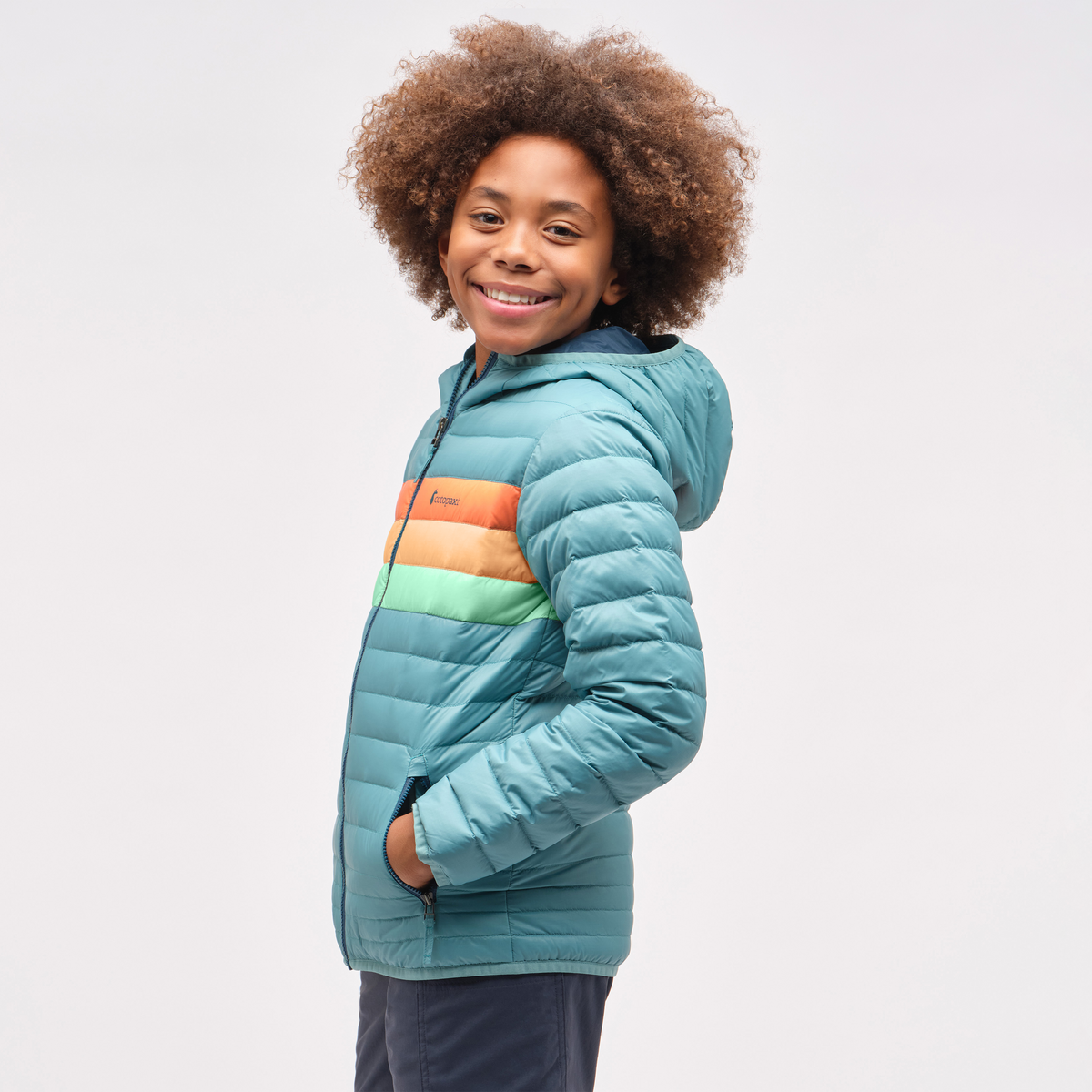 Fuego Hooded Down Jacket Kids' | Warm Outdoor Layer