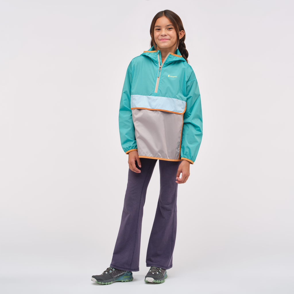 Teca Half-Zip Windbreaker Kids' | Versatile Outdoor Layer