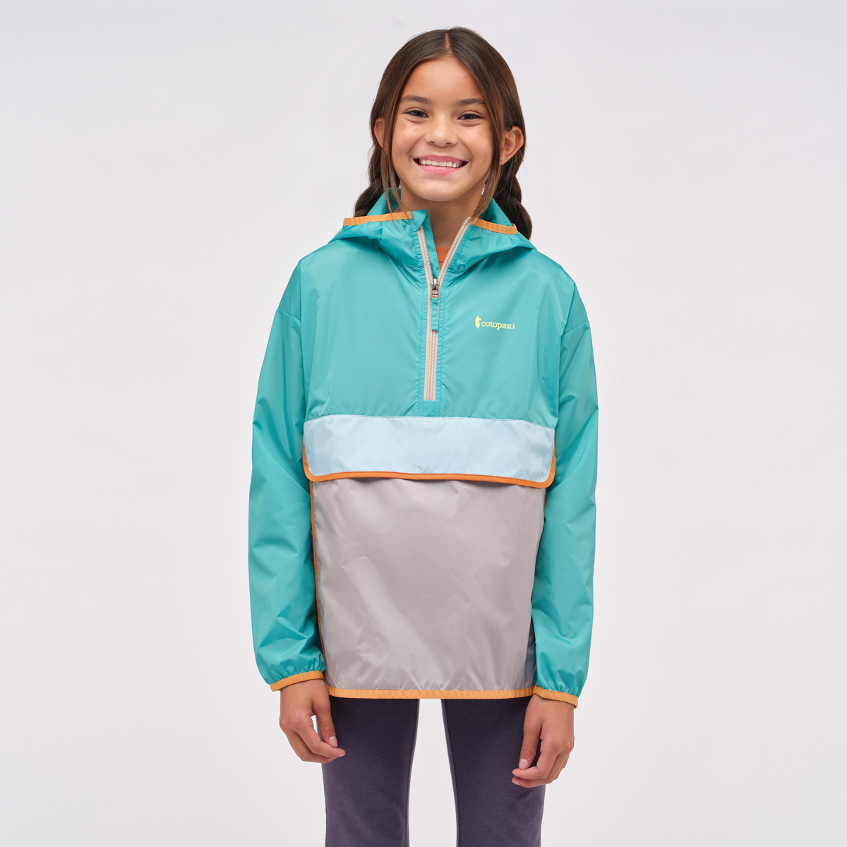 Teca Half-Zip Windbreaker Kids' | Versatile Outdoor Layer