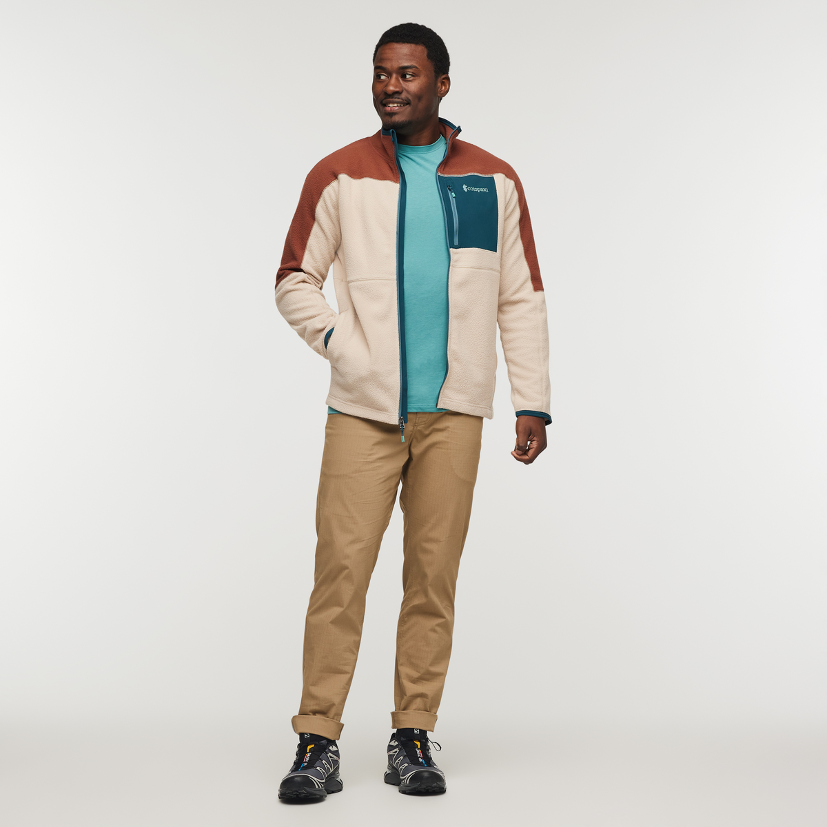 Abrazo Fleece Full-Zip Jacket Men's | Cozy Outdoor Layer