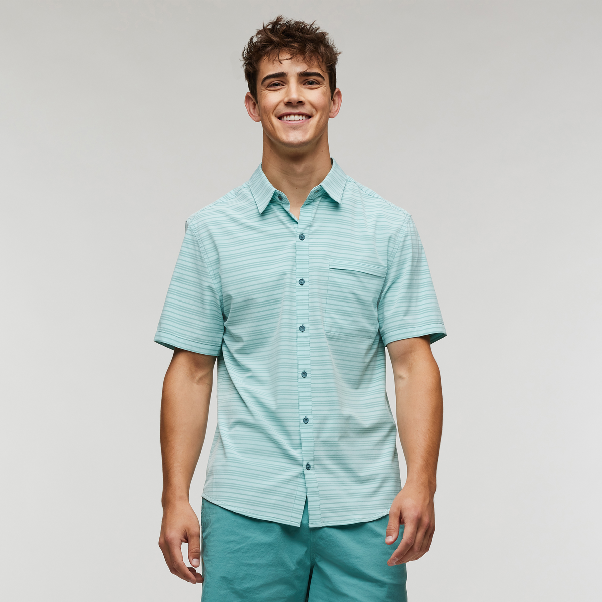 Cambio Button Up Print Men's | Adventure-Ready Comfort