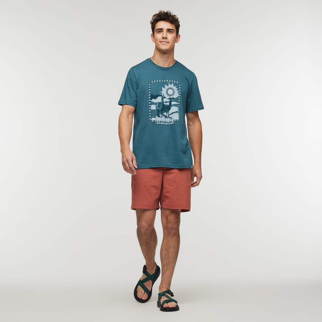 Llama Greetings T-Shirt Men's | Comfortable Outdoor Top