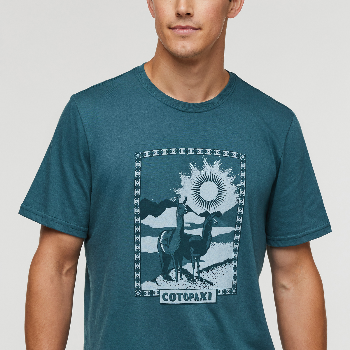 Llama Greetings T-Shirt Men's | Comfortable Outdoor Top
