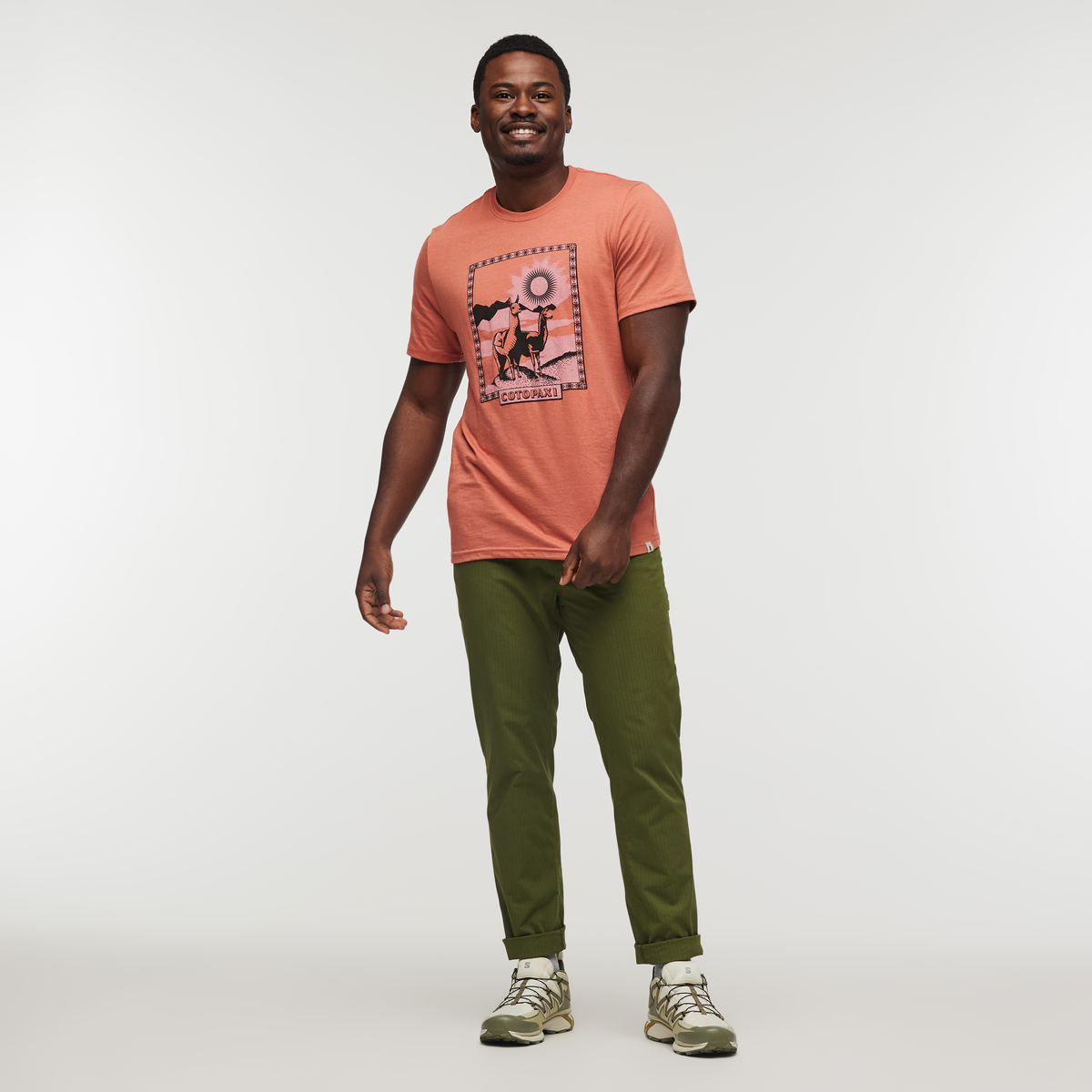 Llama Greetings T-Shirt Men's | Comfortable Outdoor Top