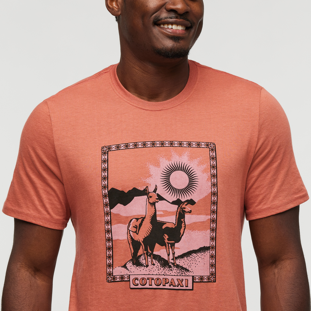 Llama Greetings T-Shirt Men's | Comfortable Outdoor Top