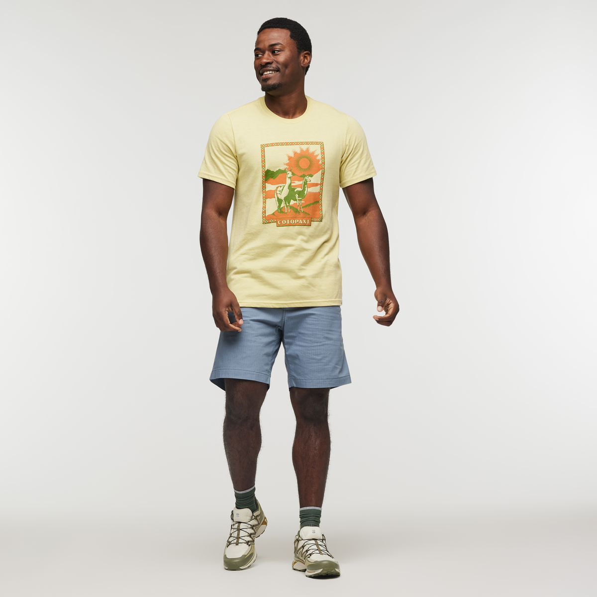Llama Greetings T-Shirt Men's | Comfortable Outdoor Top