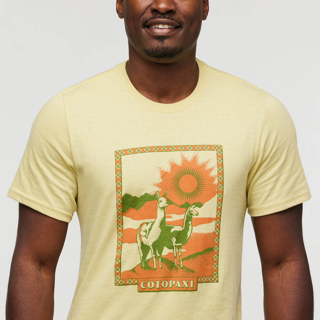 Llama Greetings T-Shirt Men's | Comfortable Outdoor Top