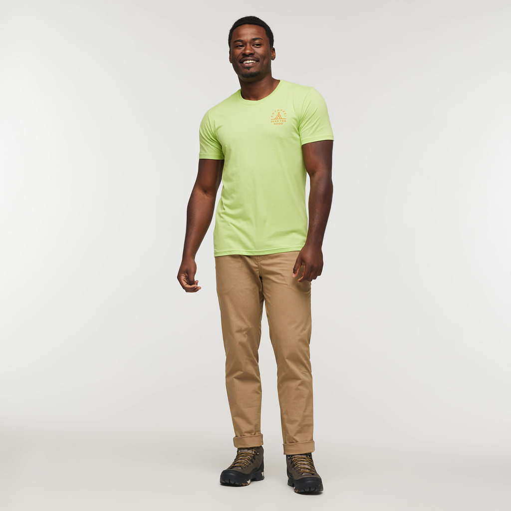 Llama Map T-Shirt Men's | Comfortable Outdoor Top