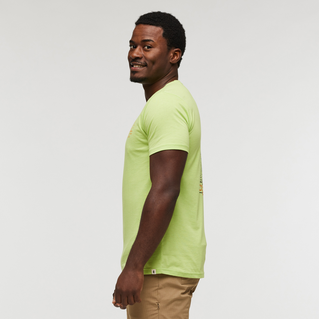 Llama Map T-Shirt Men's | Comfortable Outdoor Top
