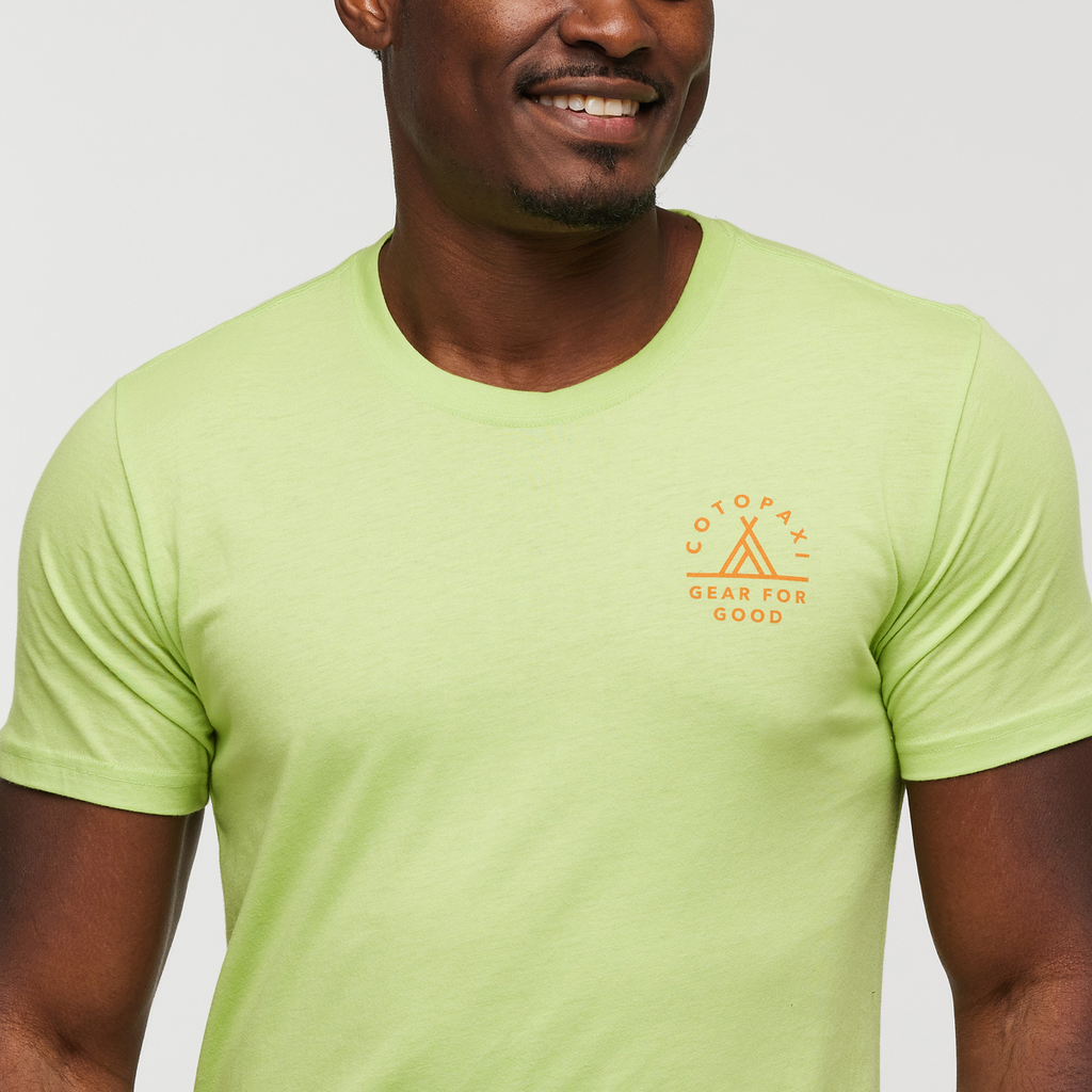 Llama Map T-Shirt Men's | Comfortable Outdoor Top