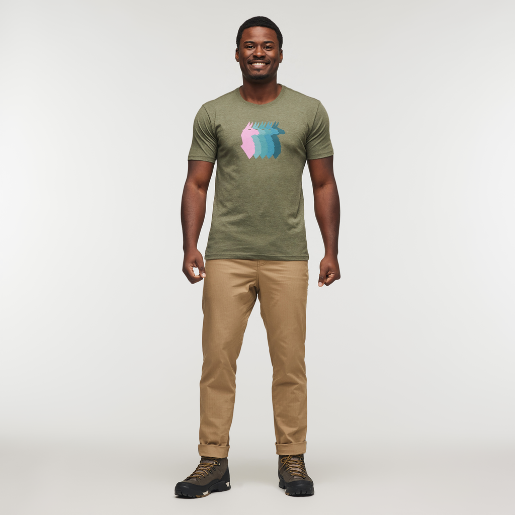 Llama Sequence T-Shirt Men's | Comfortable Outdoor Top