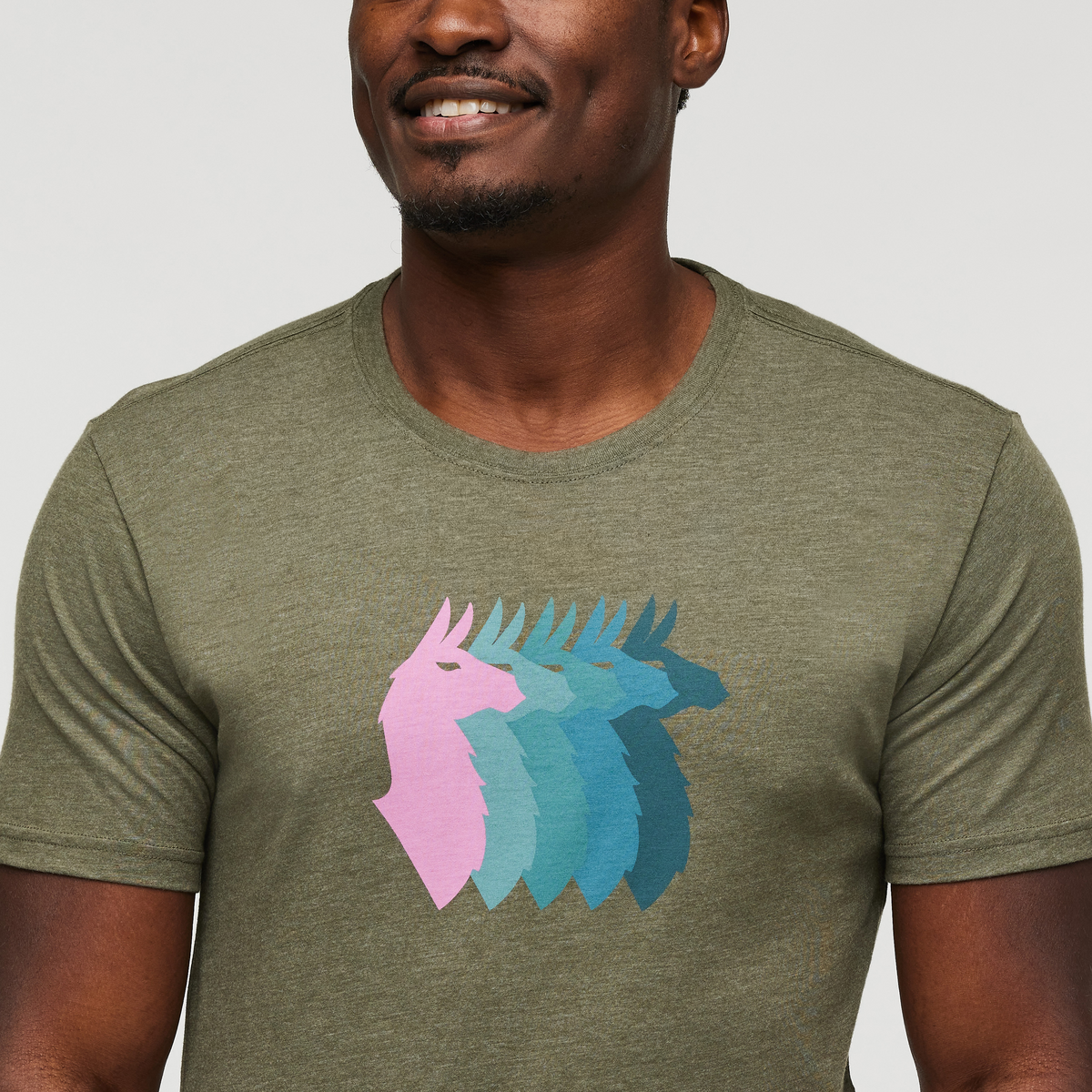 Llama Sequence T-Shirt Men's | Comfortable Outdoor Top