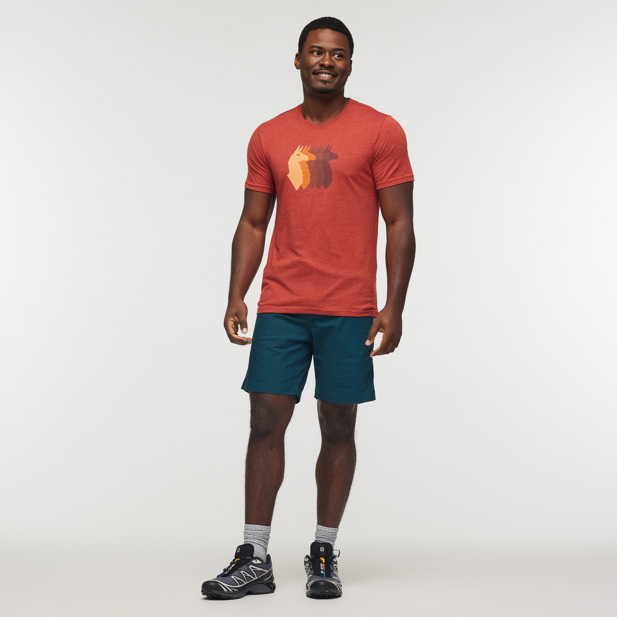 Llama Sequence T-Shirt Men's | Comfortable Outdoor Top