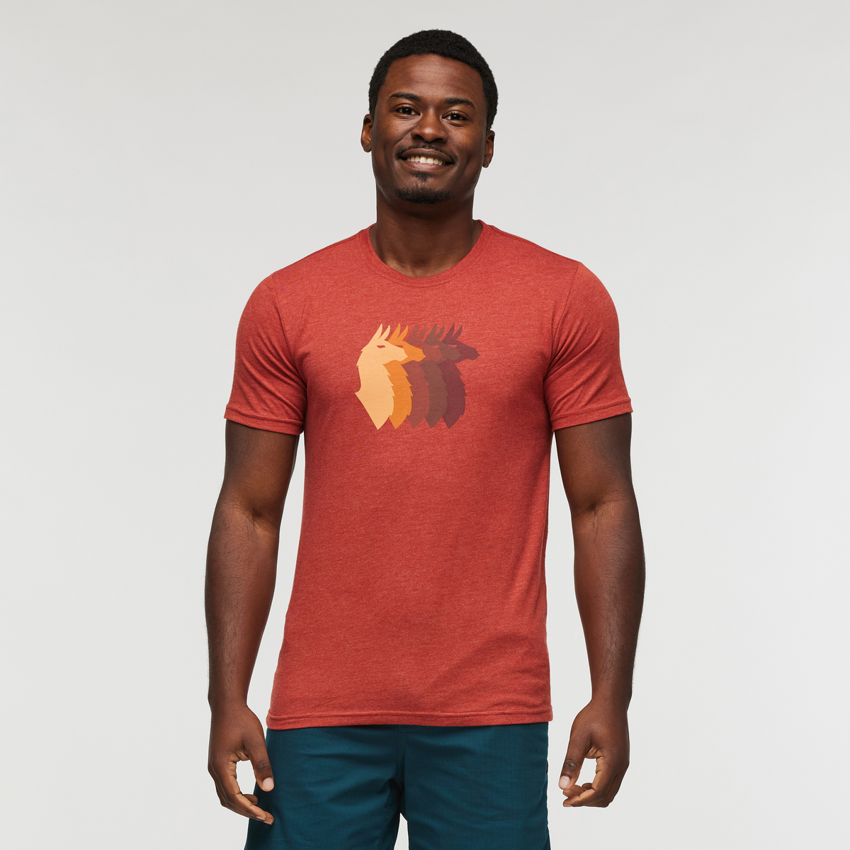 Llama Sequence T-Shirt Men's | Comfortable Outdoor Top